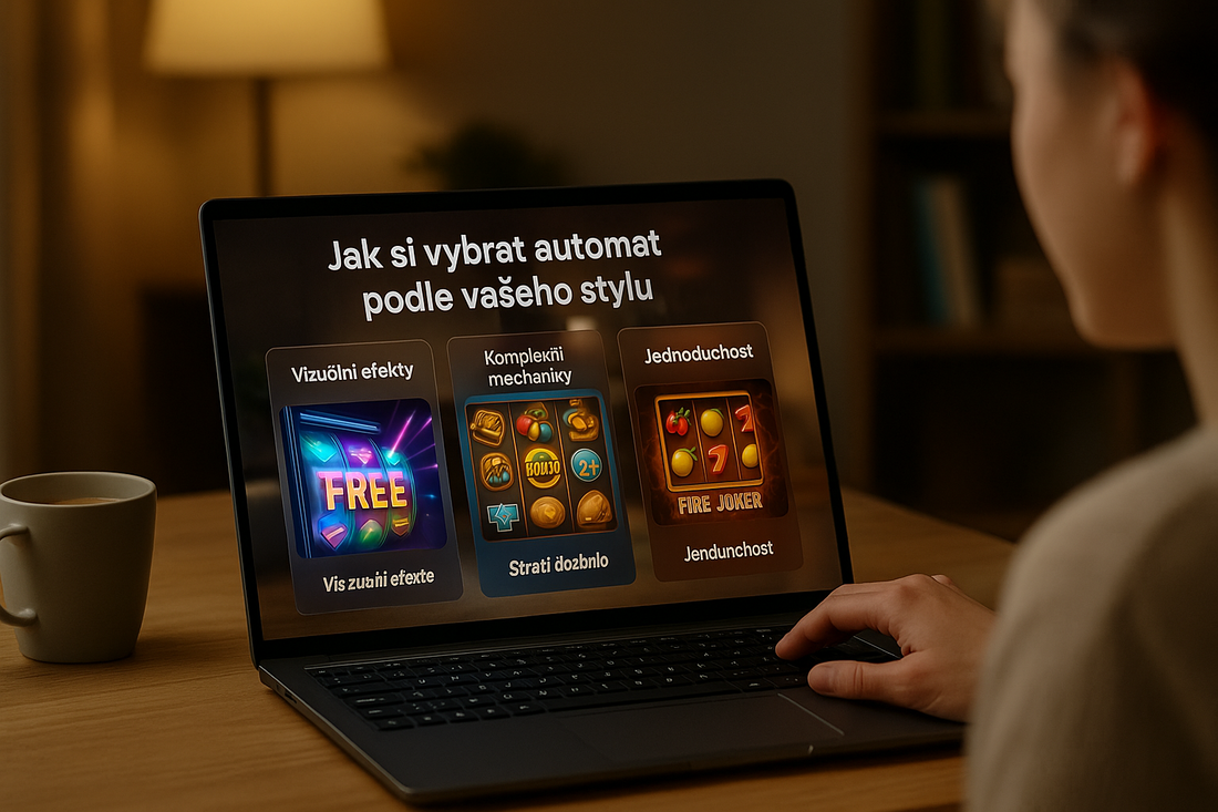 Výběr online výherního automatu