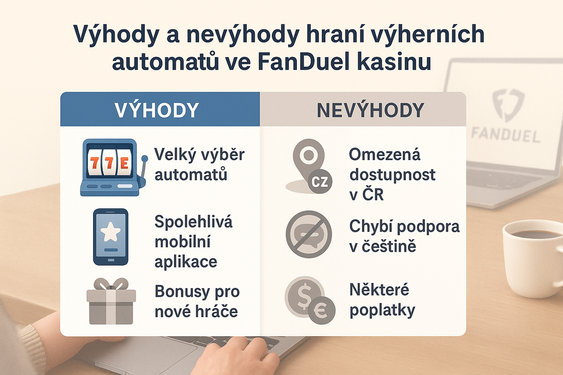 Výhody a nevýhody hraní automatů